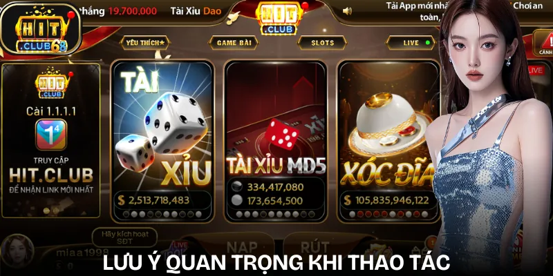 cach xoa tai khoan hitclub luu y