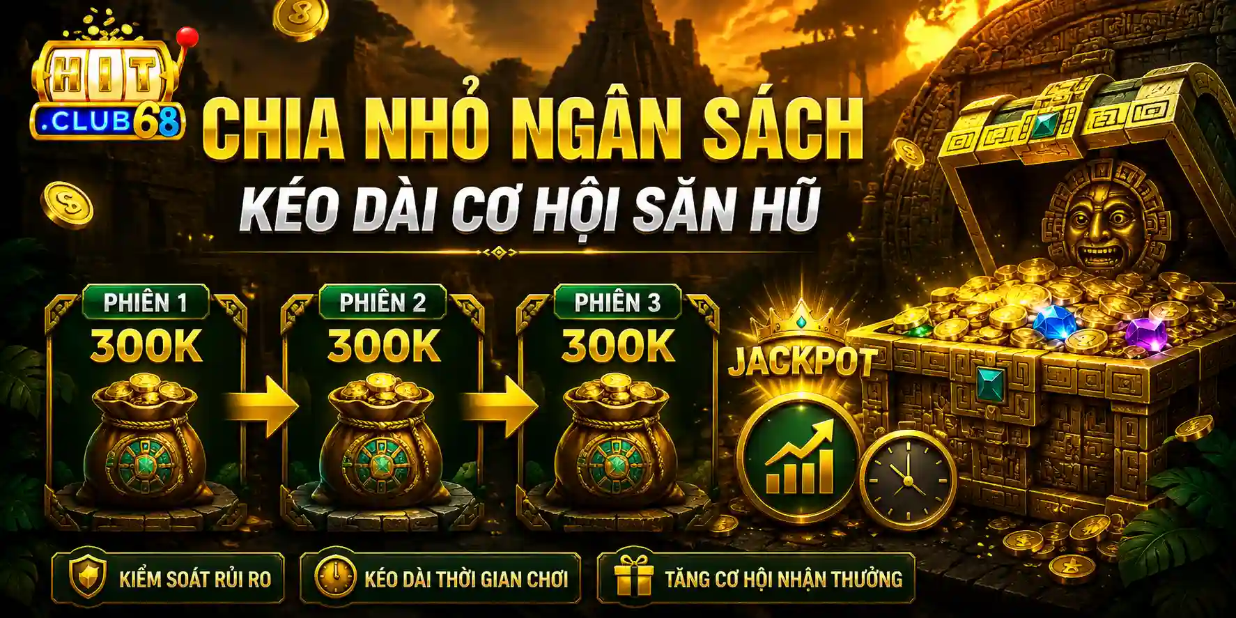 Chia nhỏ ngân sách để kéo dài cơ hội săn hũ