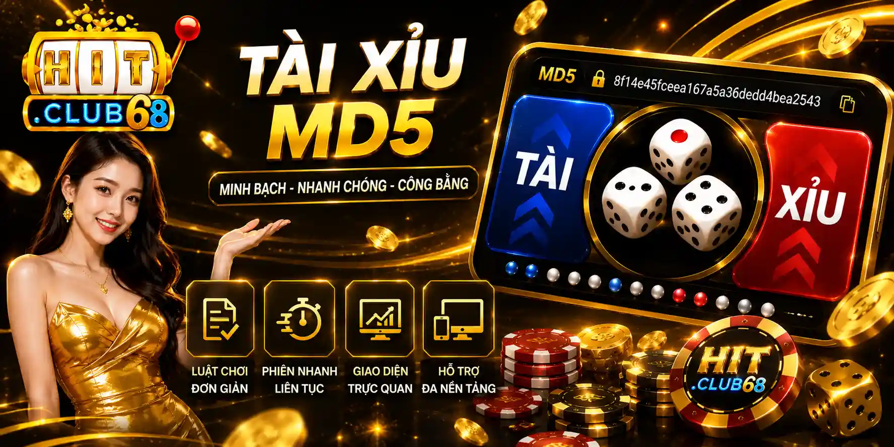Ưu thế giúp tài xỉu MD5 Hitclub thu hút đông đảo người chơi Ưu thế giúp tài xỉu MD5 Hitclub thu hút đông đảo người chơi